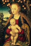 Lucas Cranach, Virgin and Child under an Apple Tree